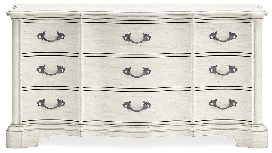 Arlendyne Dresser and Mirror - Luxury Home Furniture (MI)