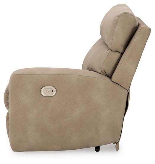 Next-Gen DuraPella Power Reclining Sectional Loveseat with Console - Luxury Home Furniture (MI)