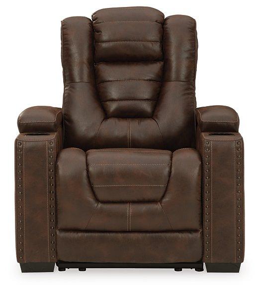Owner's Box Power Recliner - Luxury Home Furniture (MI)