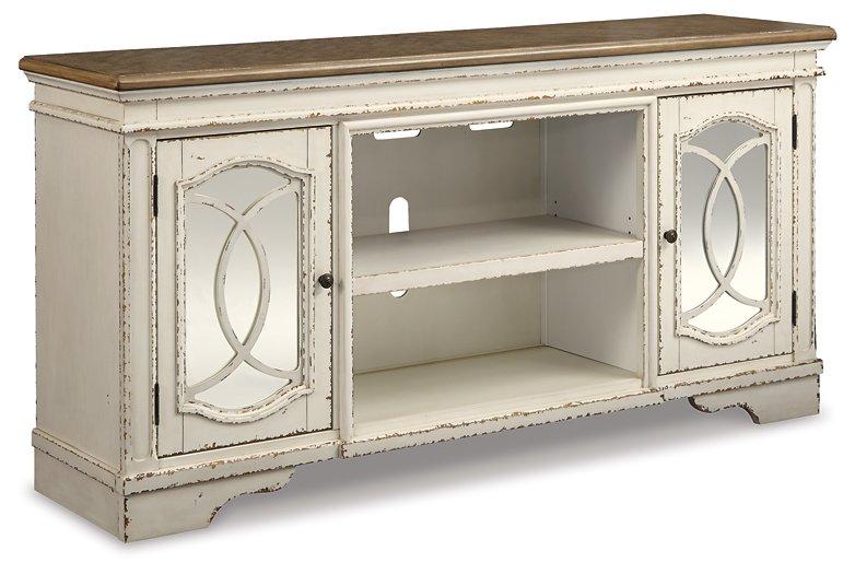 Realyn 74" TV Stand with Electric Fireplace - Luxury Home Furniture (MI)