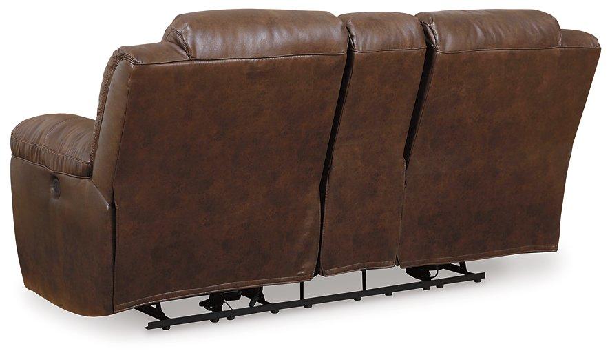 Stoneland Reclining Loveseat with Console - Luxury Home Furniture (MI)