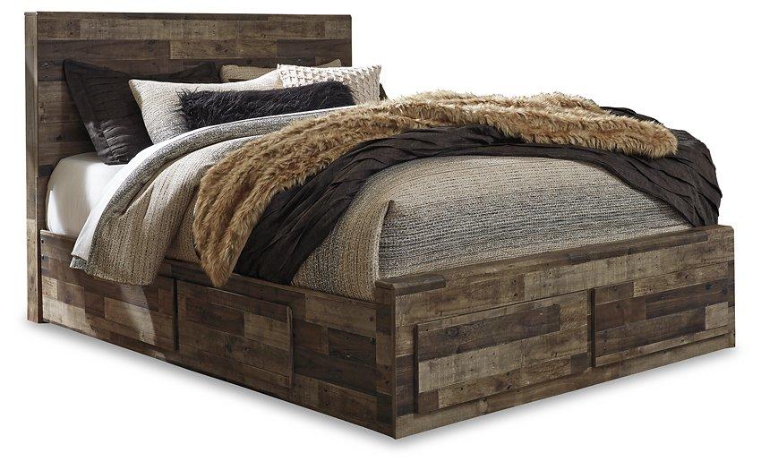Derekson Bed with 6 Storage Drawers - Luxury Home Furniture (MI)