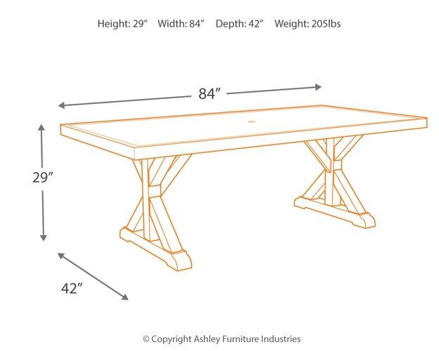Beachcroft Outdoor Dining Set - Luxury Home Furniture (MI)