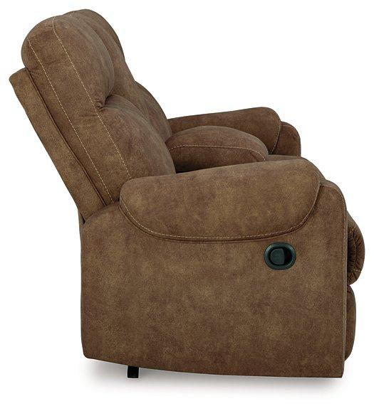 Edenwold Reclining Loveseat with Console - Luxury Home Furniture (MI)