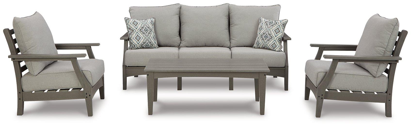 Visola Outdoor Sofa Conversation Set - Luxury Home Furniture (MI)