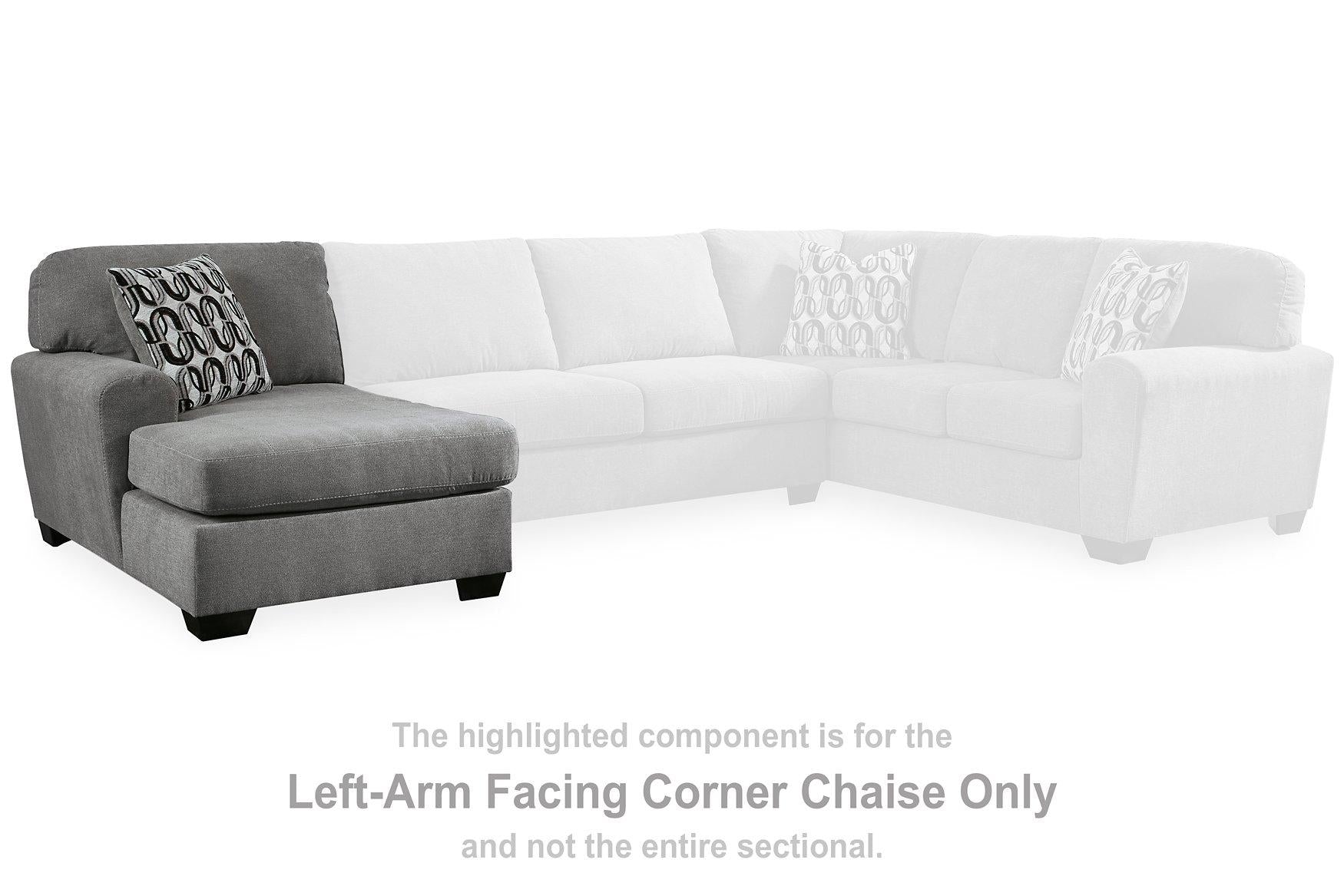 Birkdale Court Sectional with Chaise - Luxury Home Furniture (MI)