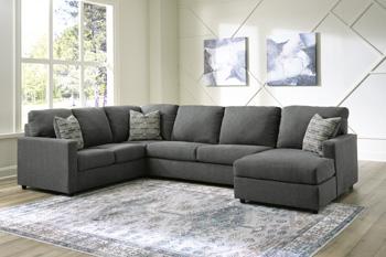 Edenfield 3-Piece Sectional with Chaise - Luxury Home Furniture (MI)