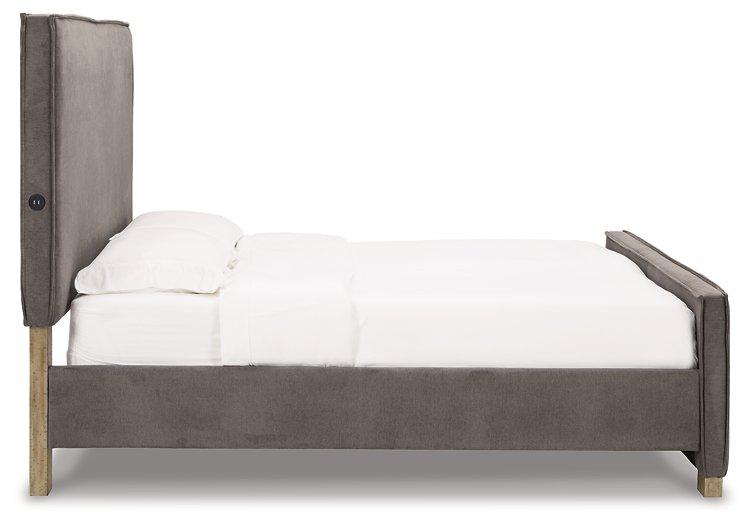 Krystanza Upholstered Bed - Luxury Home Furniture (MI)