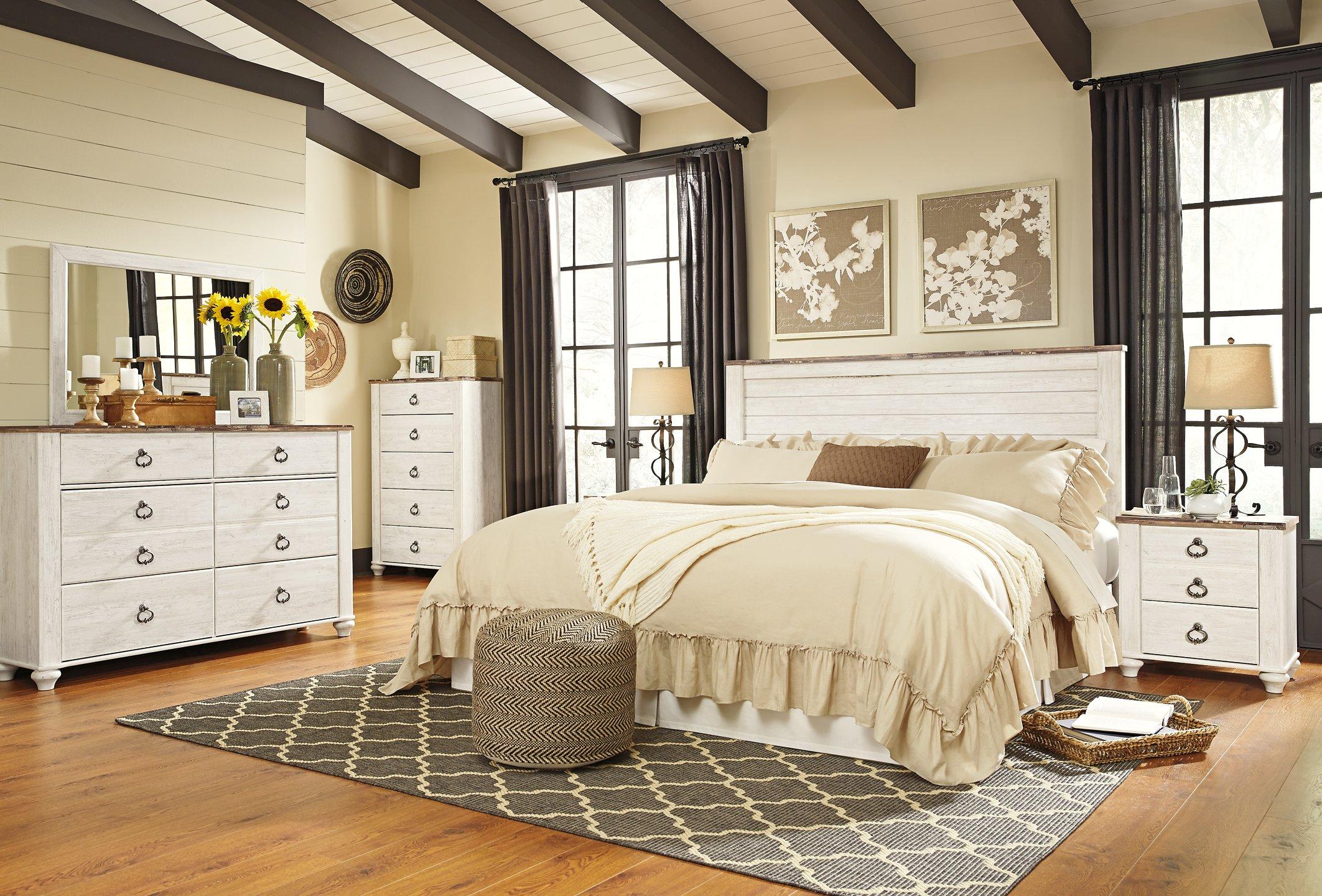 Willowton Bed - Luxury Home Furniture (MI)