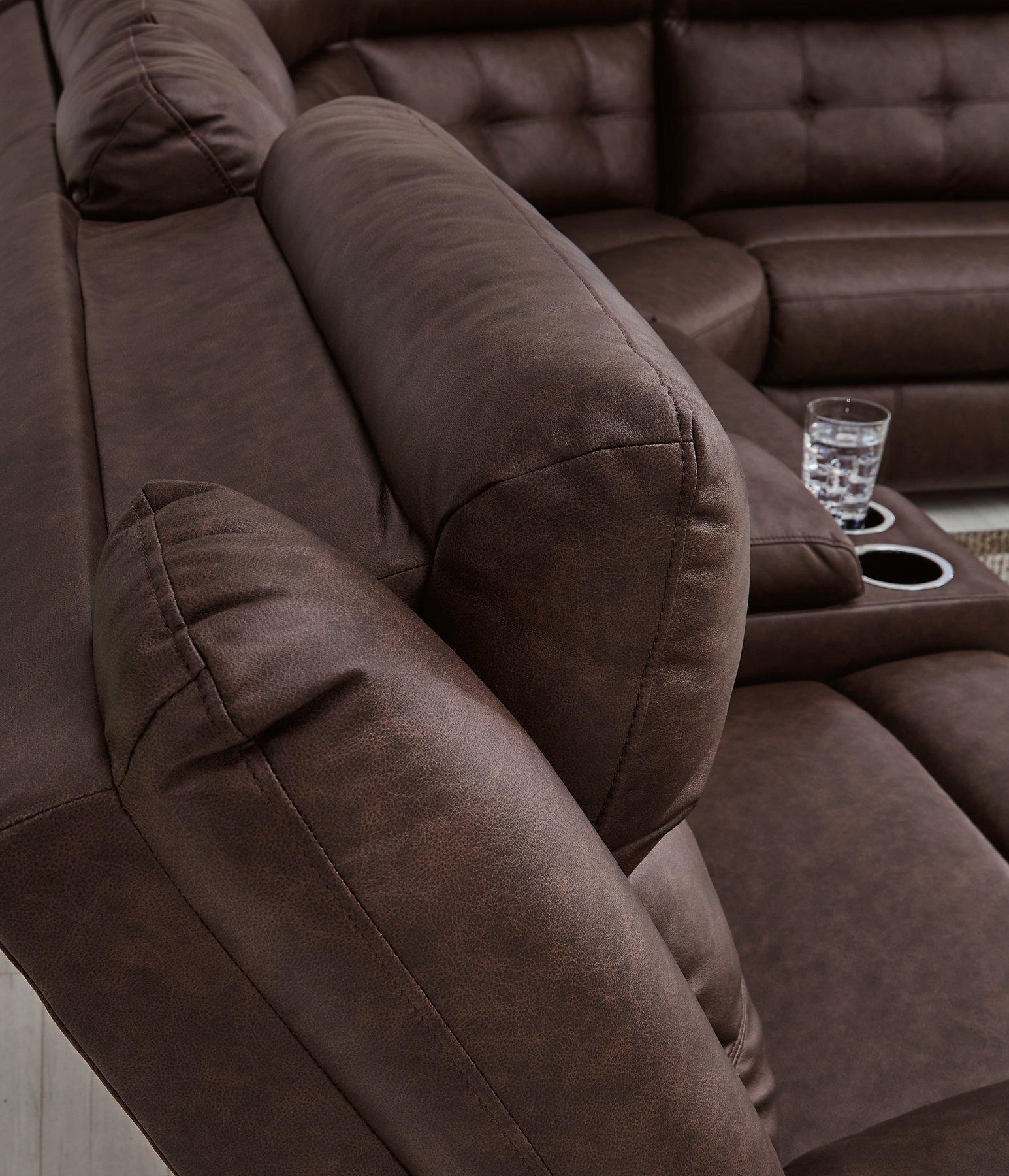 Punch Up Power Reclining Sectional - Luxury Home Furniture (MI)