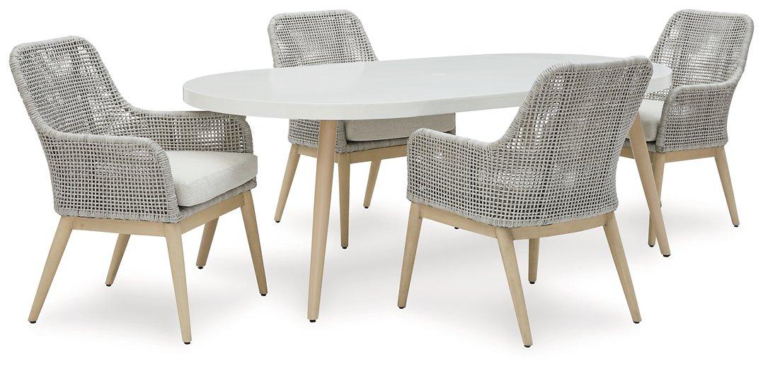 Seton Creek Outdoor Dining Package - Luxury Home Furniture (MI)