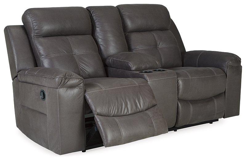 Jesolo Reclining Loveseat with Console - Luxury Home Furniture (MI)