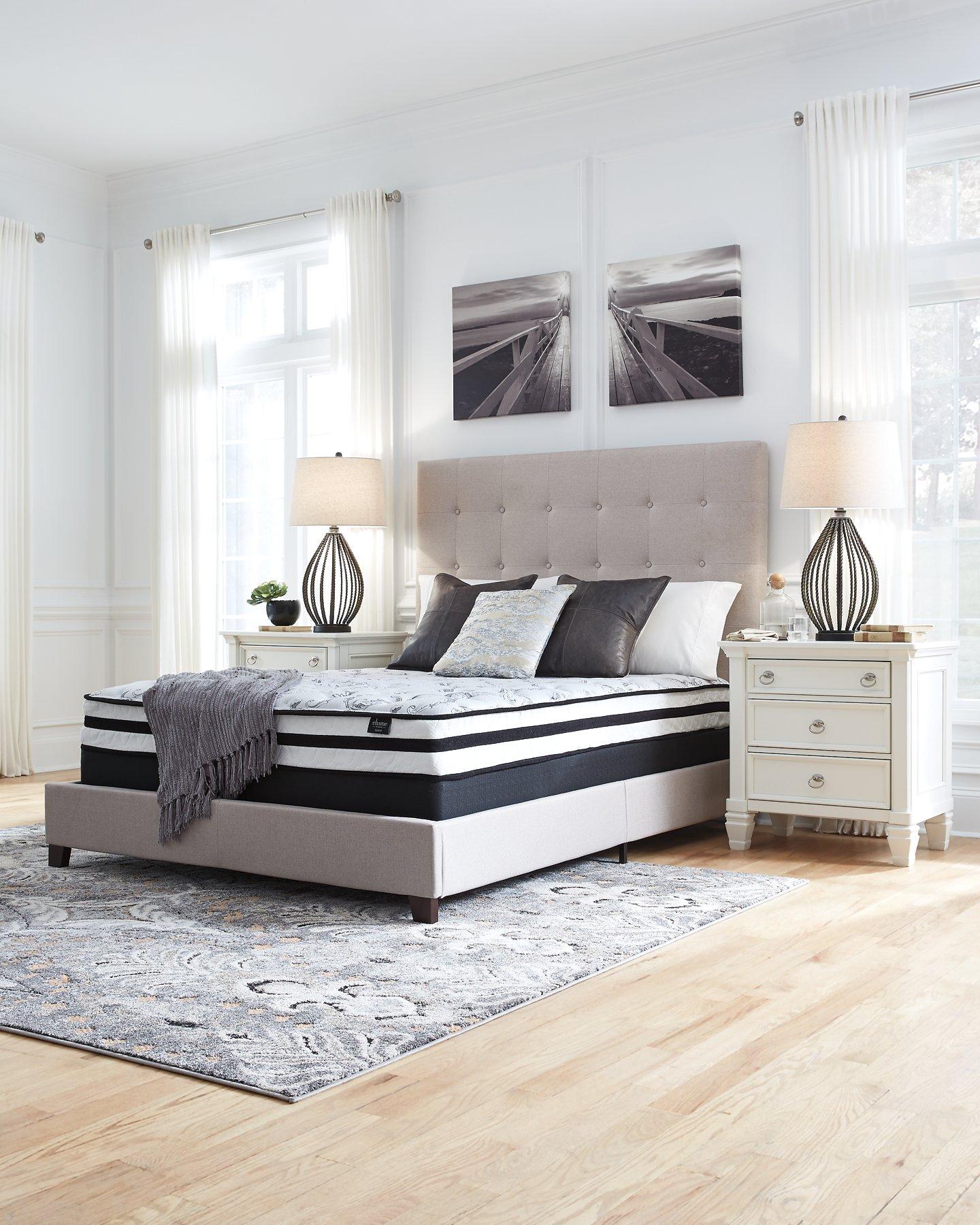 8 Inch Chime Innerspring Mattress in a Box - Luxury Home Furniture (MI)