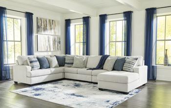 Lowder Sectional with Chaise - Luxury Home Furniture (MI)