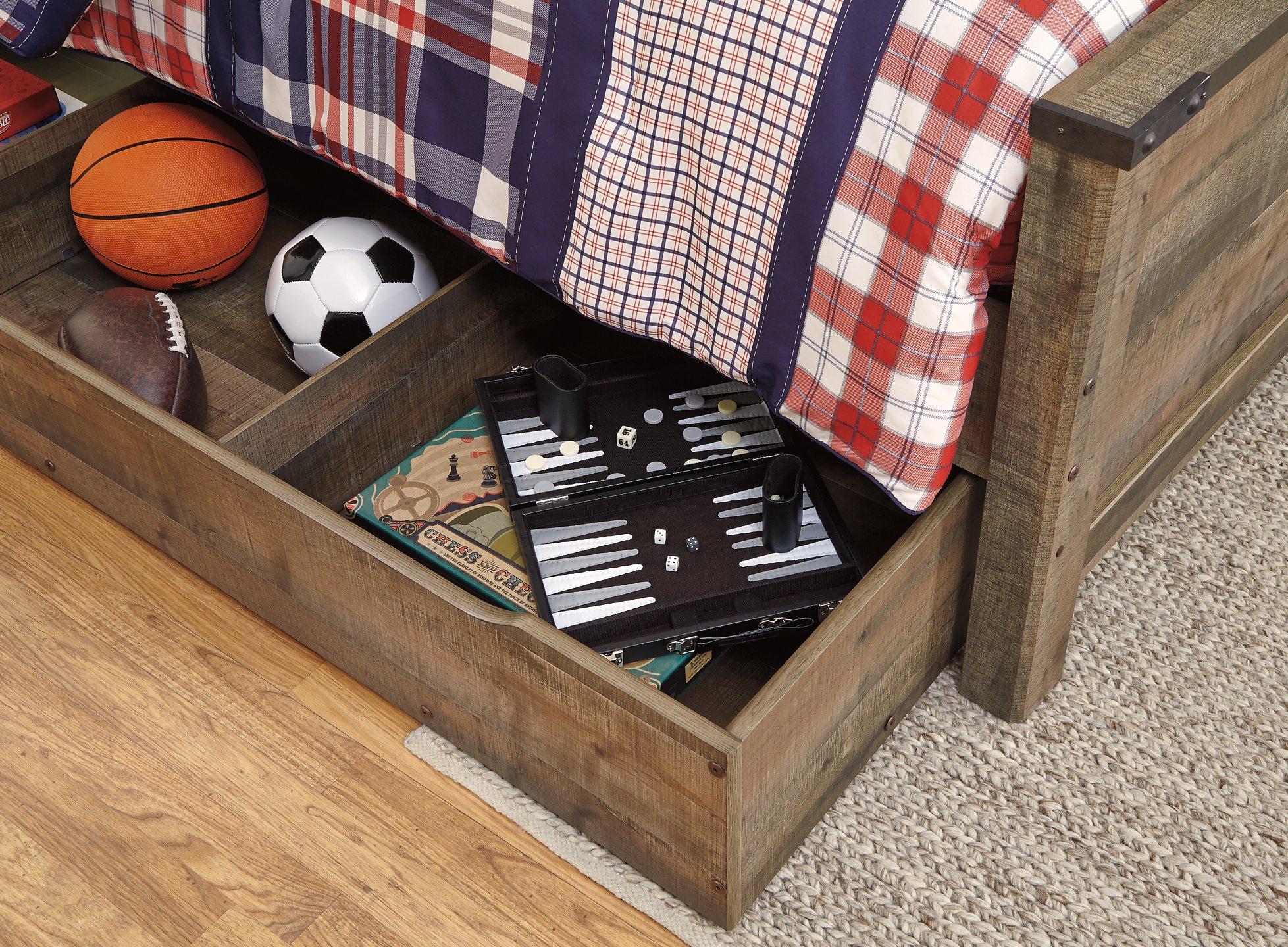 Trinell Bed with Storage - Luxury Home Furniture (MI)
