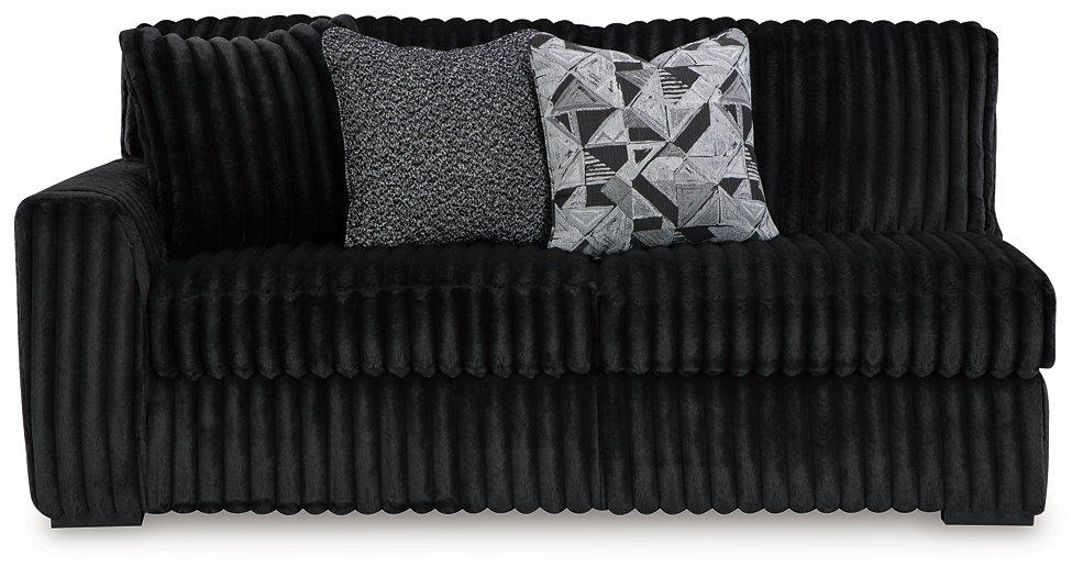 Midnight-Madness Sectional with Chaise - Luxury Home Furniture (MI)