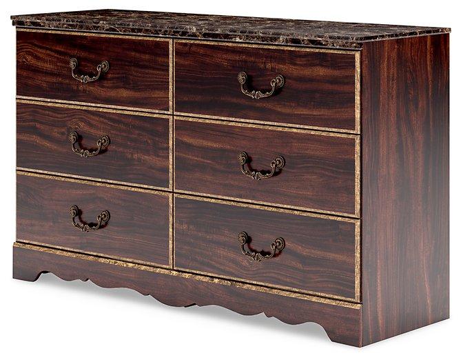 Glosmount Dresser and Mirror - Luxury Home Furniture (MI)