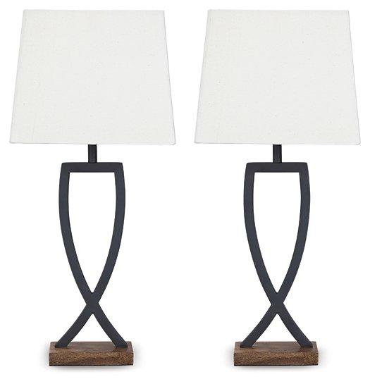 Makara Table Lamp (Set of 2) - Luxury Home Furniture (MI)