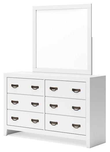 Binterglen Dresser and Mirror - Luxury Home Furniture (MI)
