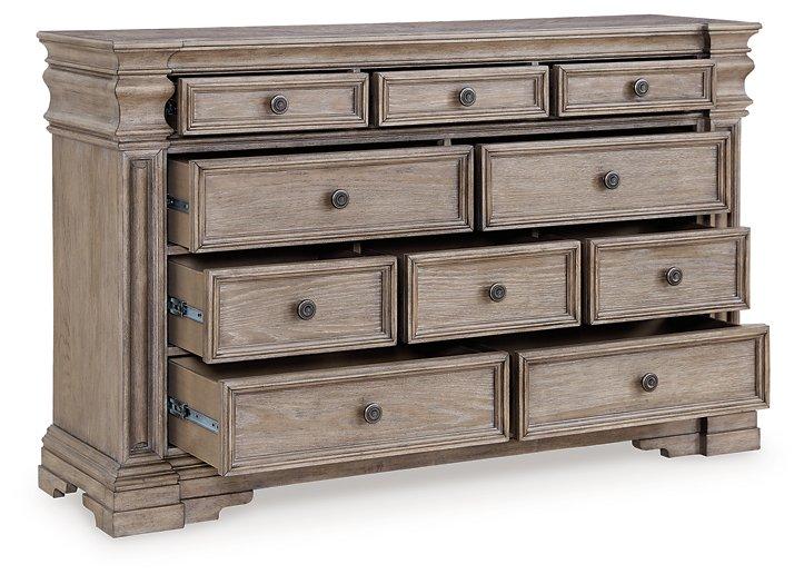 Blairhurst Dresser and Mirror - Luxury Home Furniture (MI)