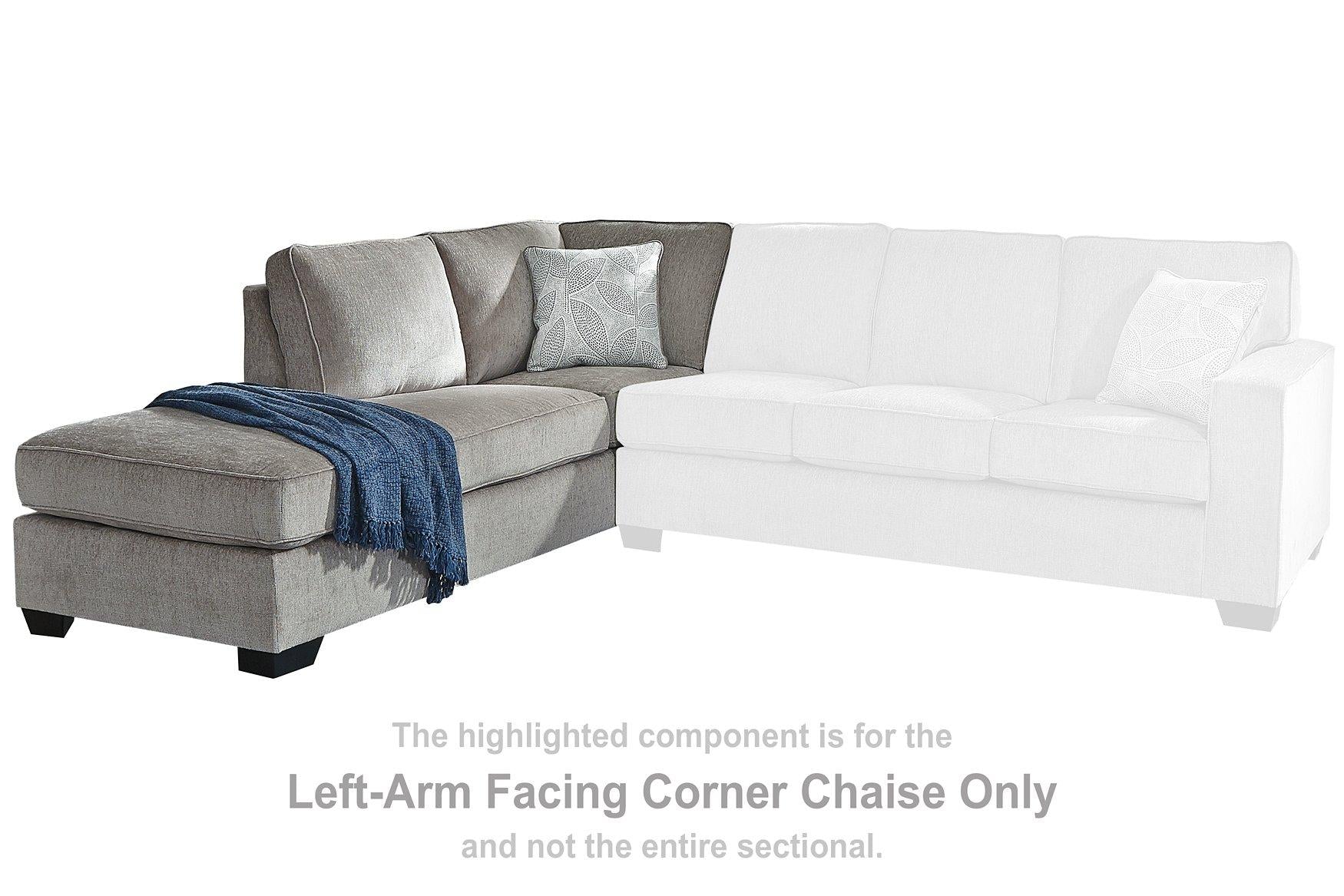 Altari 2-Piece Sleeper Sectional with Chaise - Luxury Home Furniture (MI)