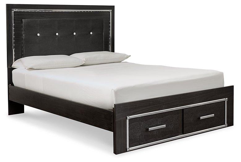 Kaydell Upholstered Bed with Storage - Luxury Home Furniture (MI)