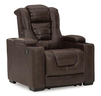 Owner's Box Power Recliner - Luxury Home Furniture (MI)