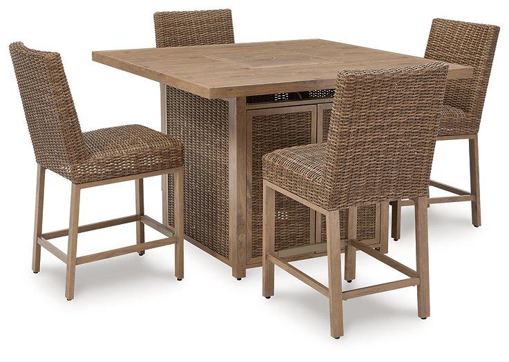 Walton Bridge Outdoor Bar Set - Luxury Home Furniture (MI)
