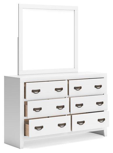 Binterglen Dresser and Mirror - Luxury Home Furniture (MI)