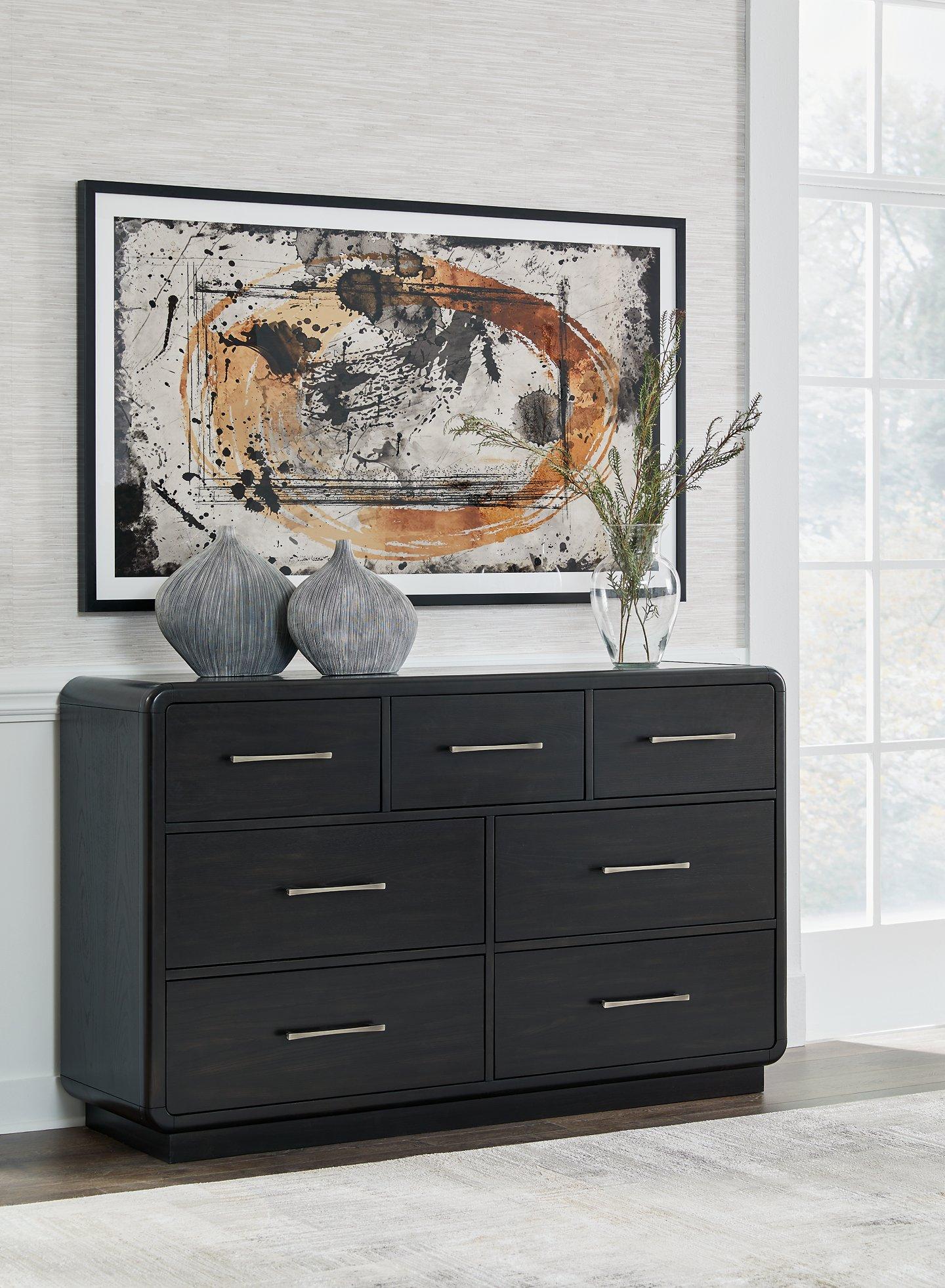 Rowanbeck Dresser and Mirror - Luxury Home Furniture (MI)