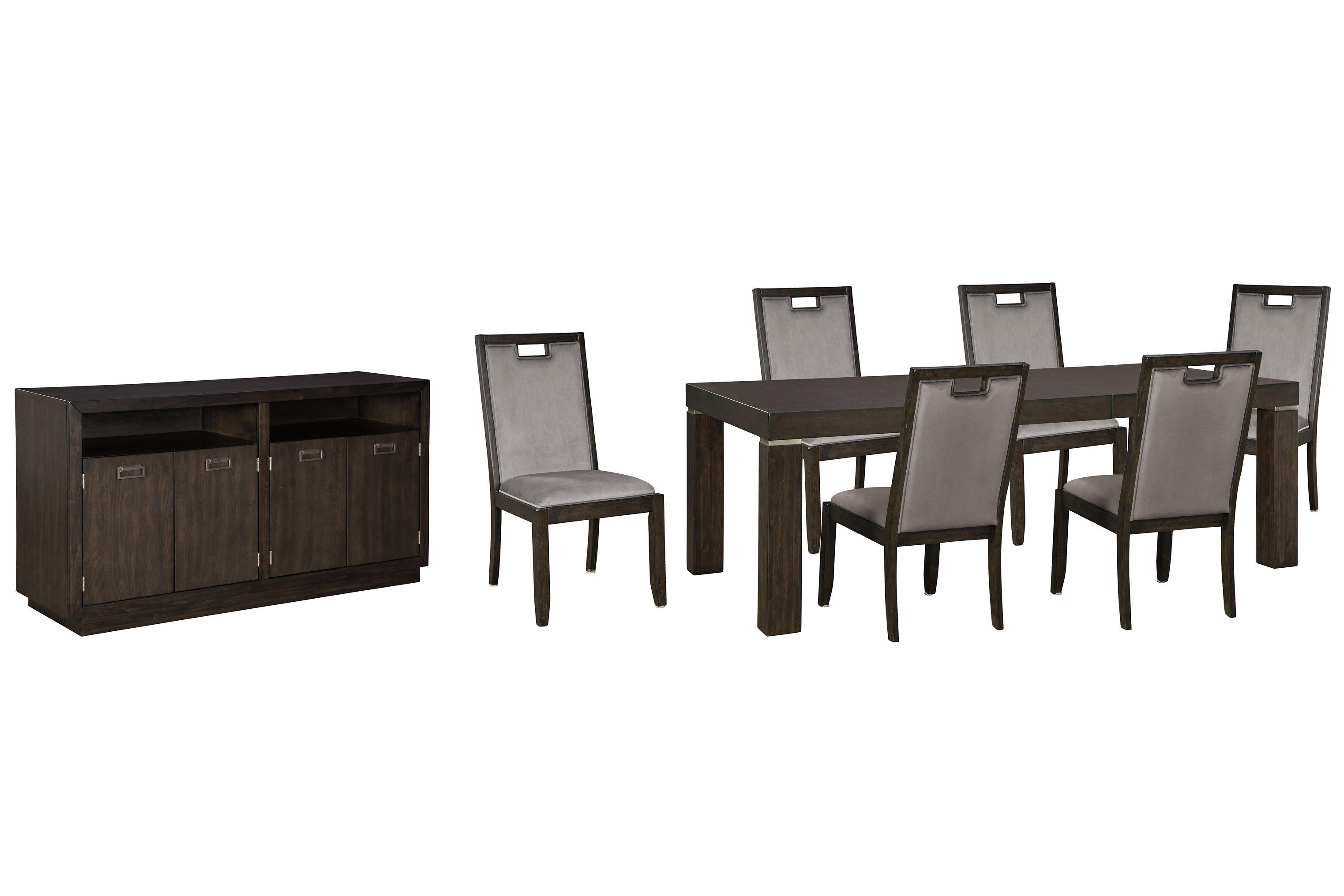 Hyndell Dining Room Set - Luxury Home Furniture (MI)