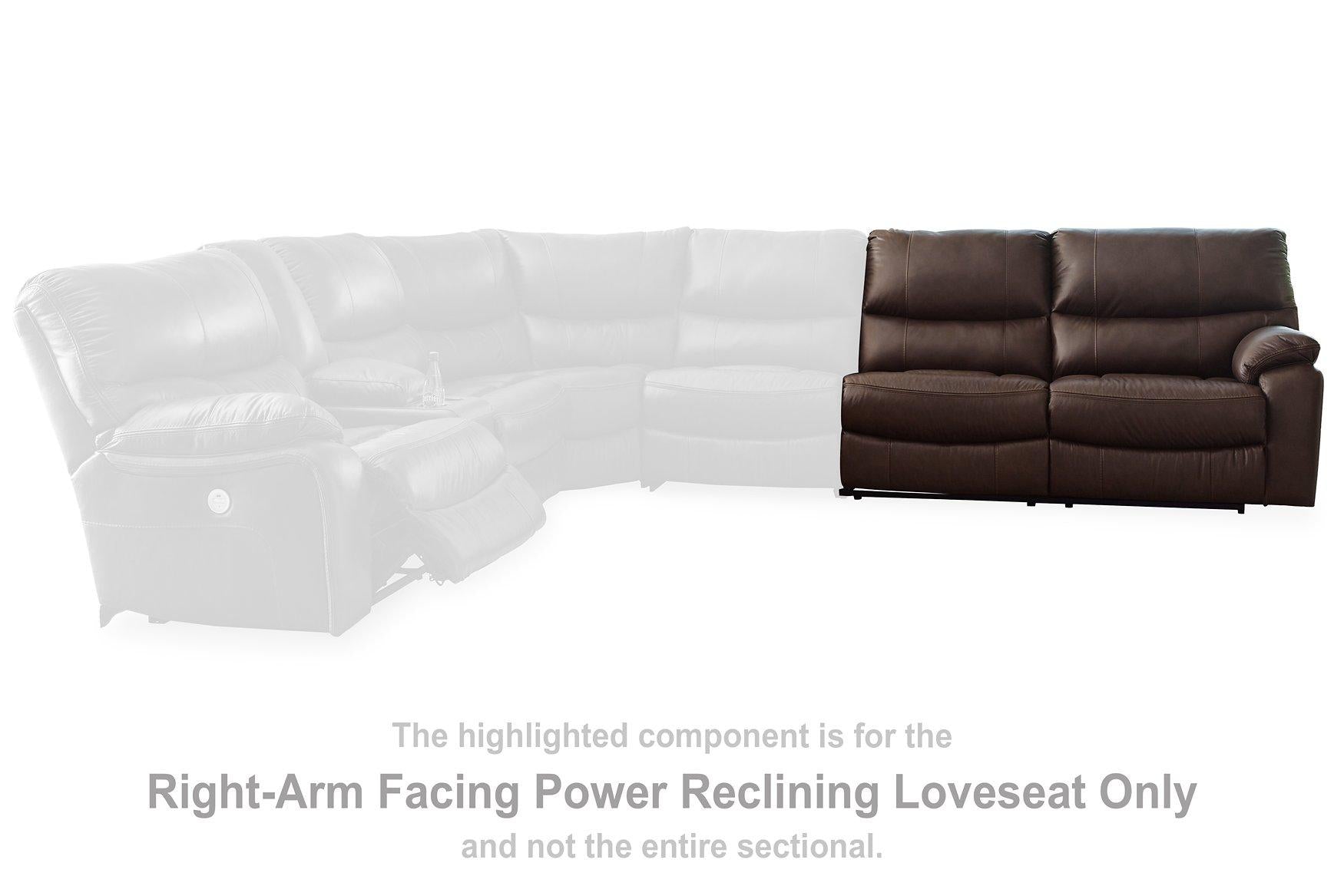 Family Circle Power Reclining Sectional - Luxury Home Furniture (MI)