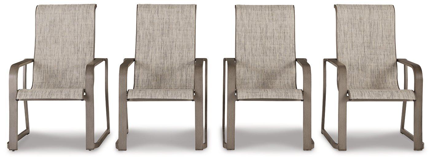 Beach Front Sling Arm Chair (Set of 4) - Luxury Home Furniture (MI)