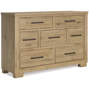 Galliden Dresser and Mirror - Luxury Home Furniture (MI)