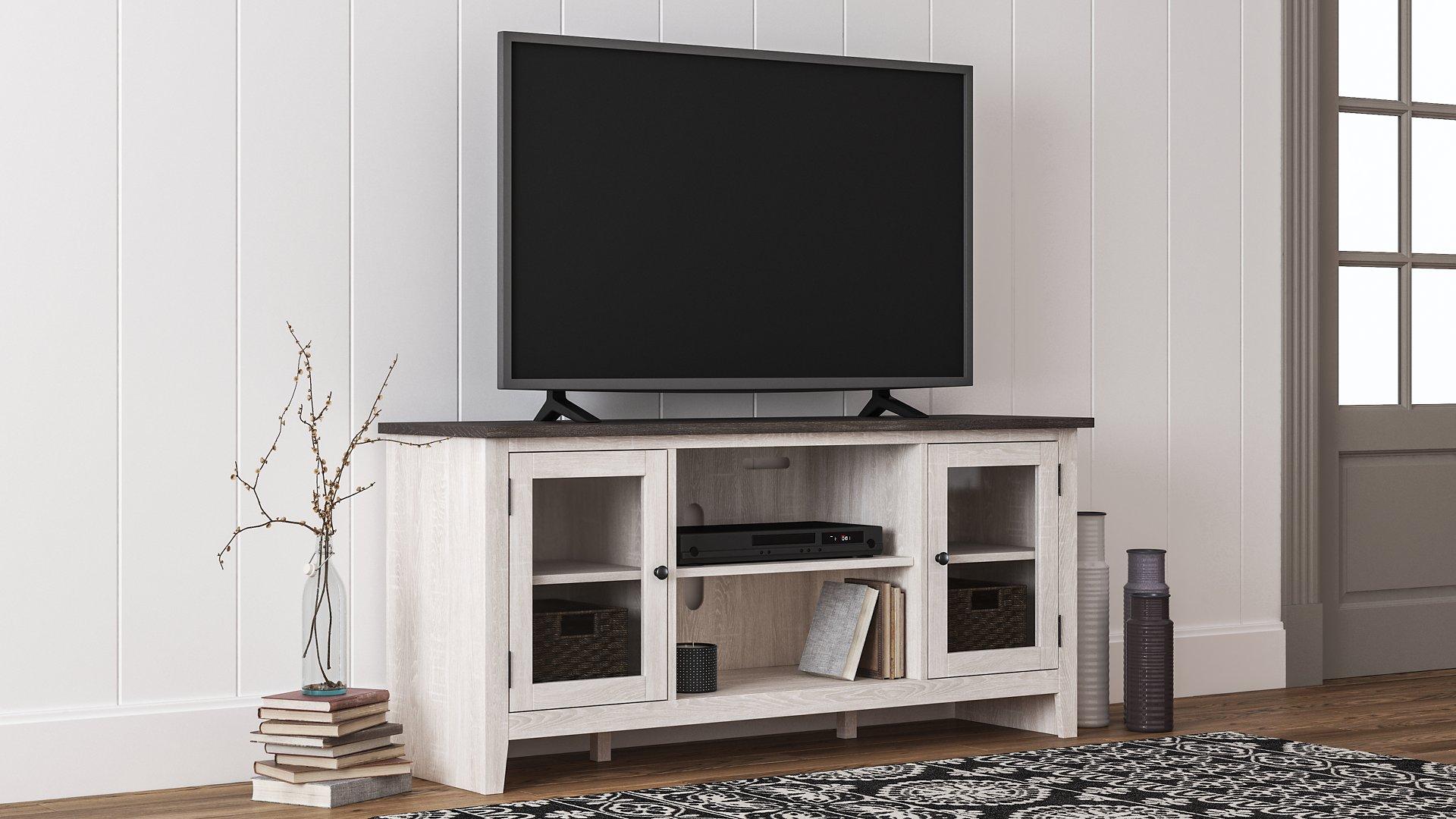 Dorrinson 60" TV Stand with Electric Fireplace - Luxury Home Furniture (MI)
