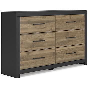Vertani Dresser and Mirror - Luxury Home Furniture (MI)