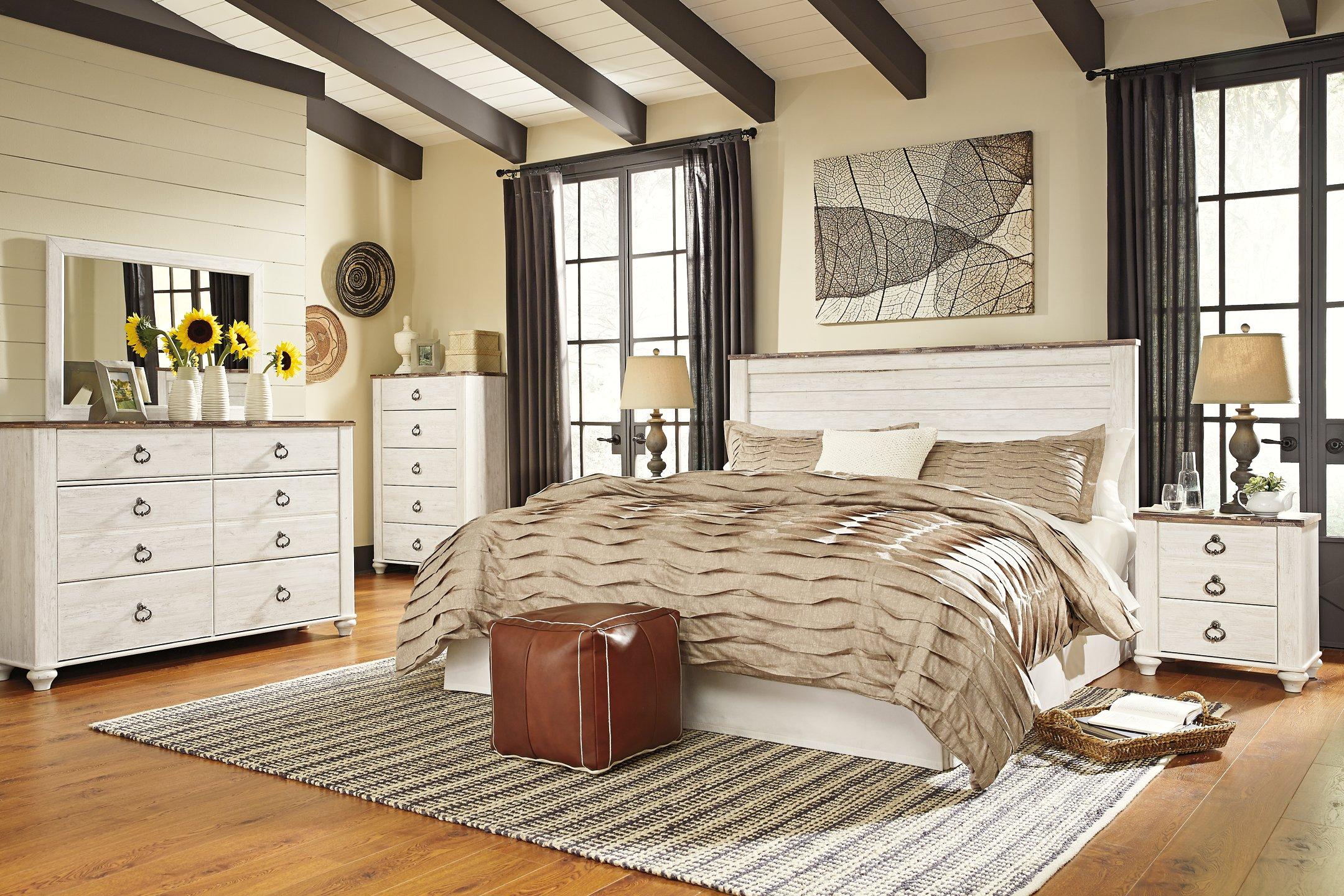 Willowton Bed - Luxury Home Furniture (MI)