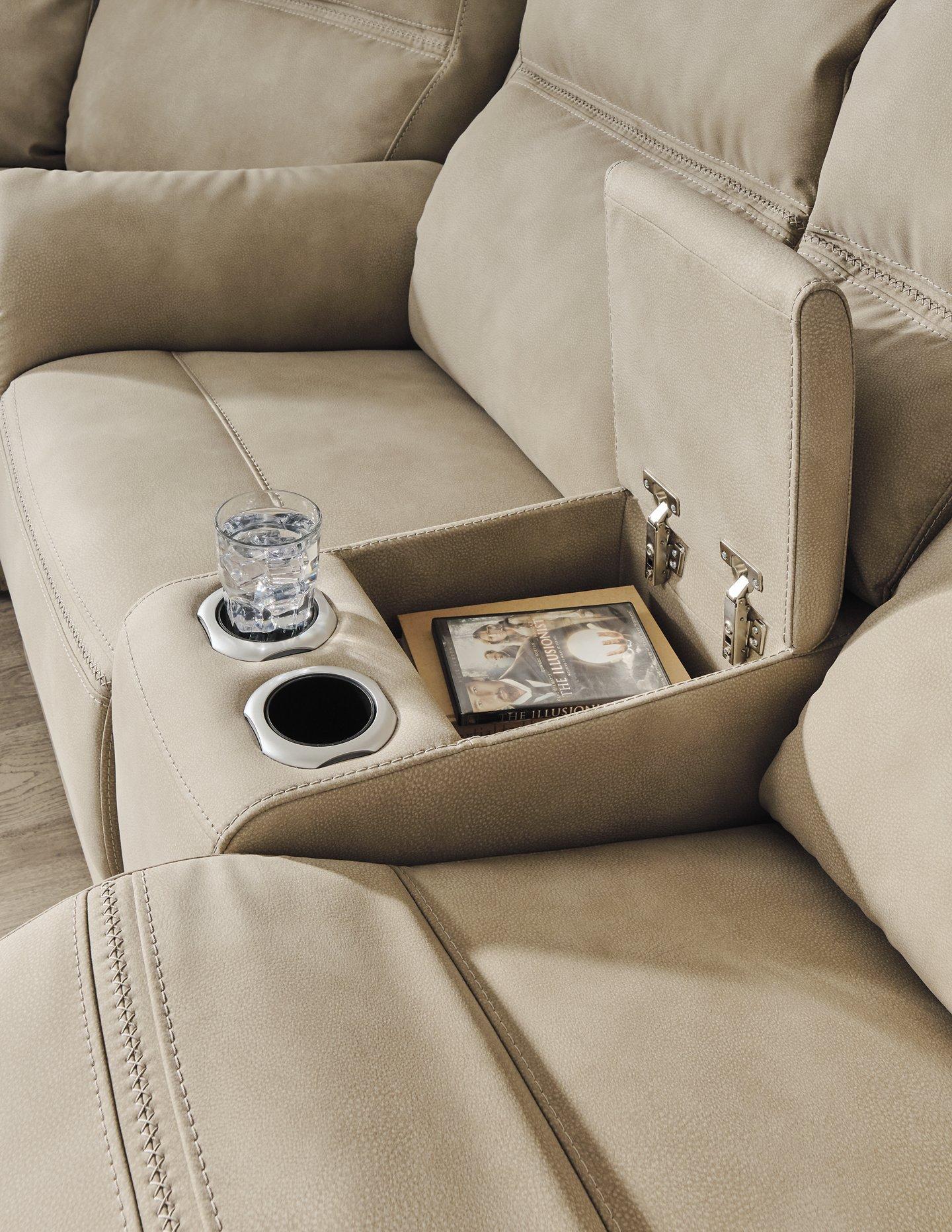 Next-Gen DuraPella Power Reclining Loveseat with Console - Luxury Home Furniture (MI)