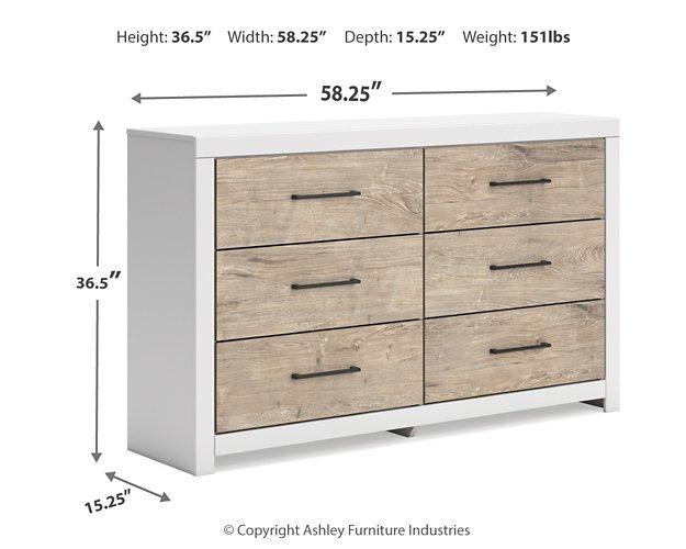Charbitt Dresser and Mirror - Luxury Home Furniture (MI)