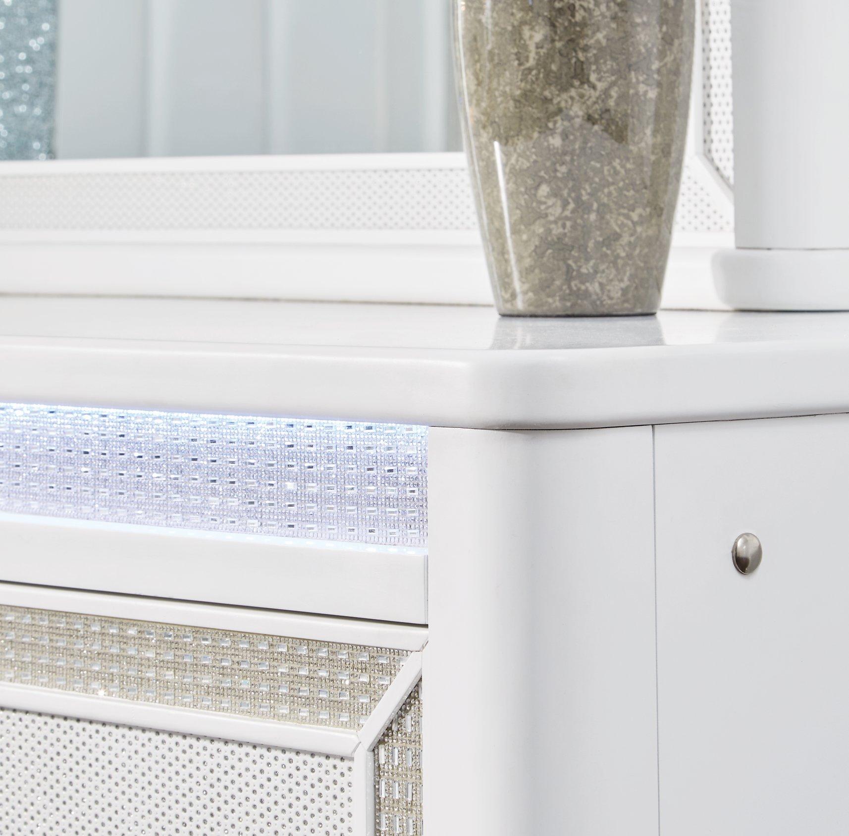 Chalanna Dresser and Mirror - Luxury Home Furniture (MI)