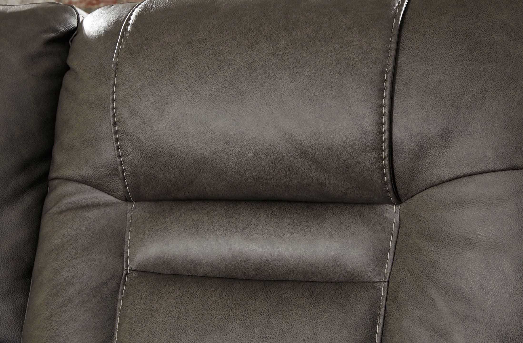 Wurstrow Power Reclining Loveseat with Console - Luxury Home Furniture (MI)