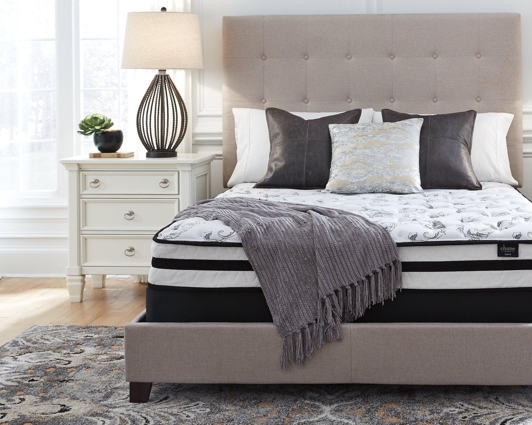 8 Inch Chime Innerspring Mattress in a Box - Luxury Home Furniture (MI)