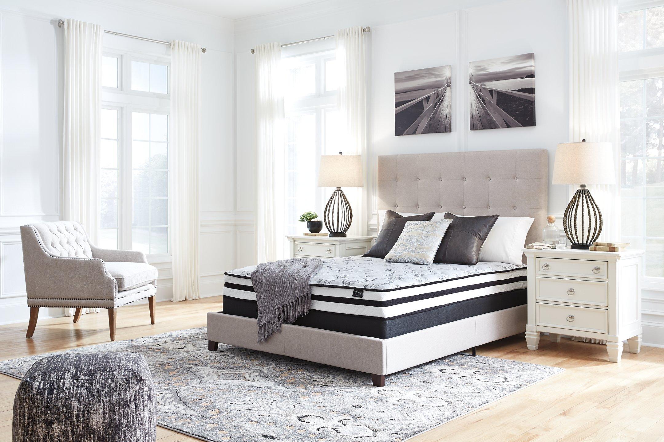 8 Inch Chime Innerspring Mattress in a Box - Luxury Home Furniture (MI)