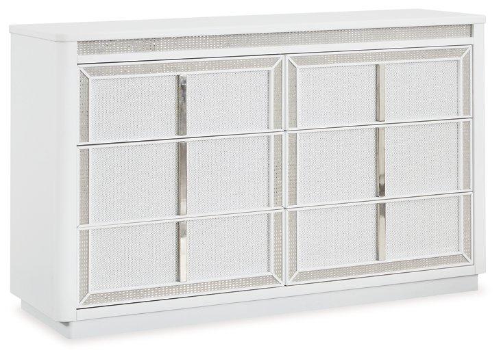 Chalanna Dresser and Mirror - Luxury Home Furniture (MI)