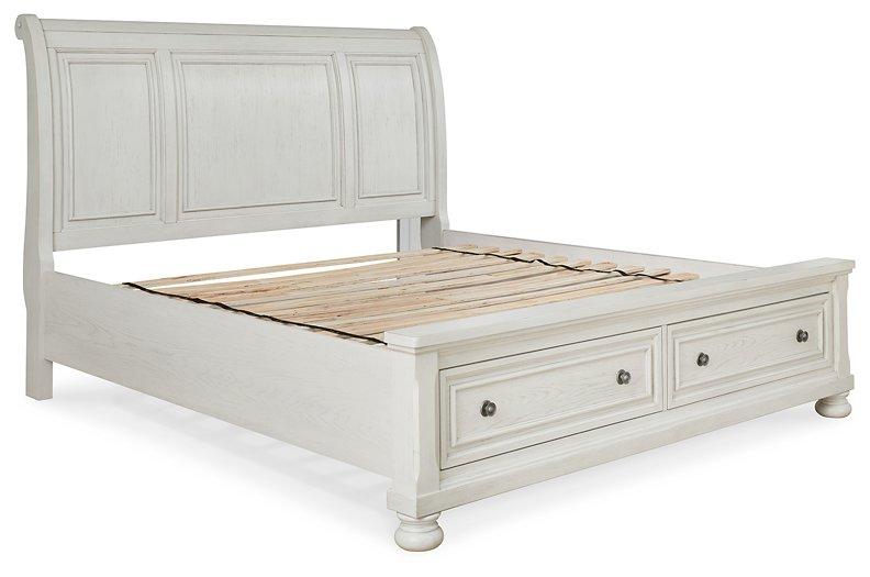 Robbinsdale Bed with Storage - Luxury Home Furniture (MI)