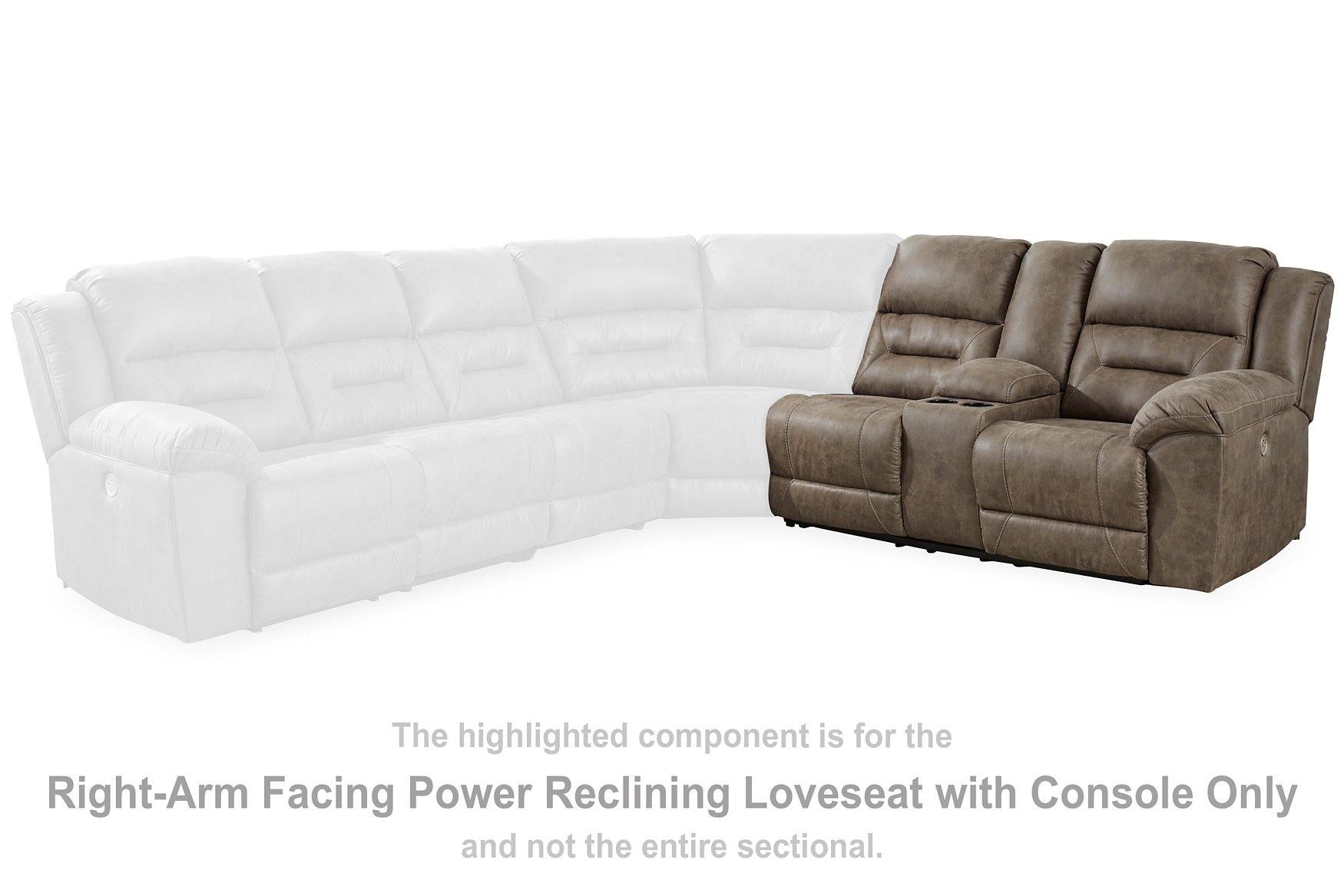 Ravenel Power Reclining Sectional - Luxury Home Furniture (MI)