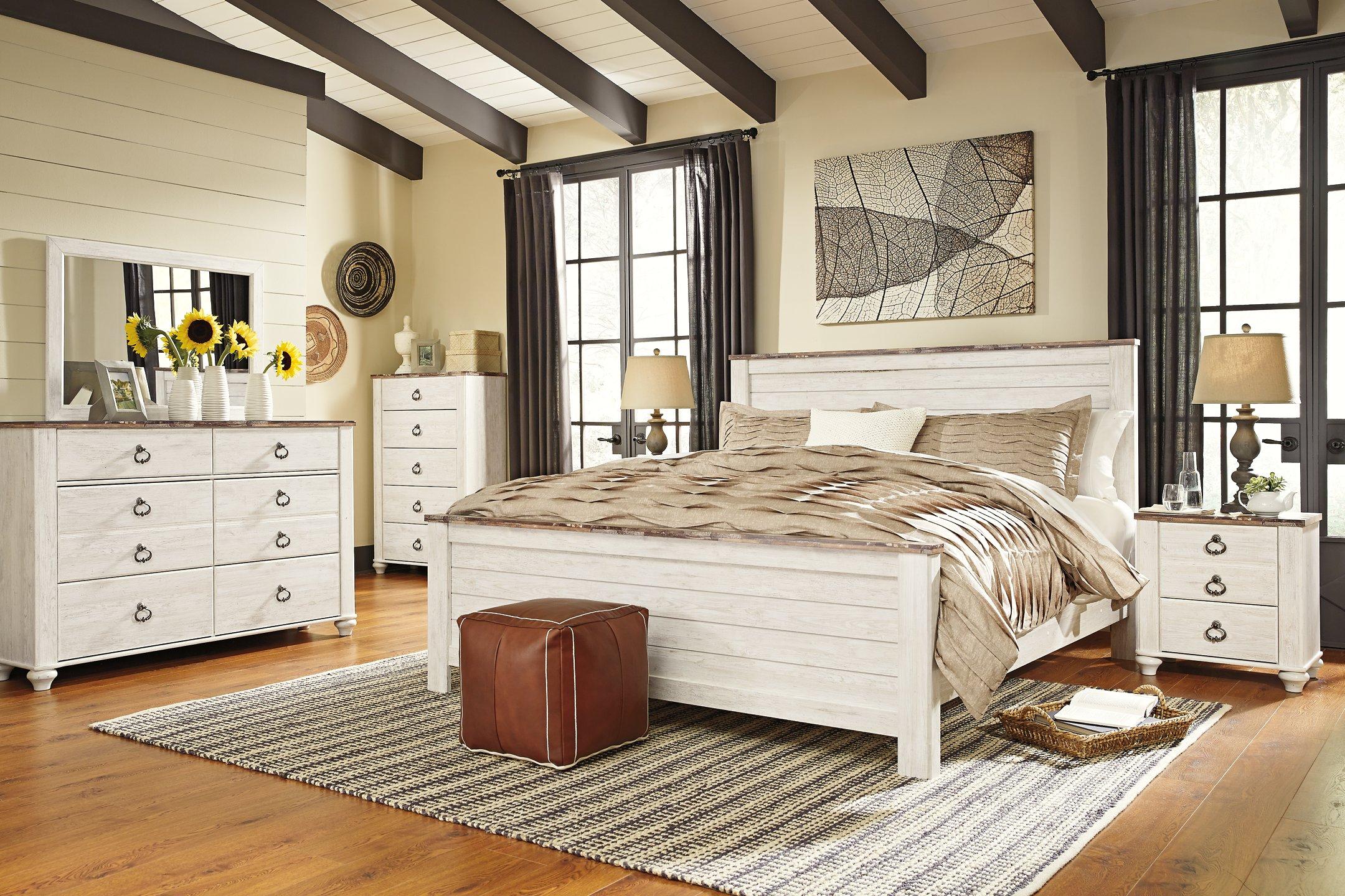 Willowton Bed - Luxury Home Furniture (MI)