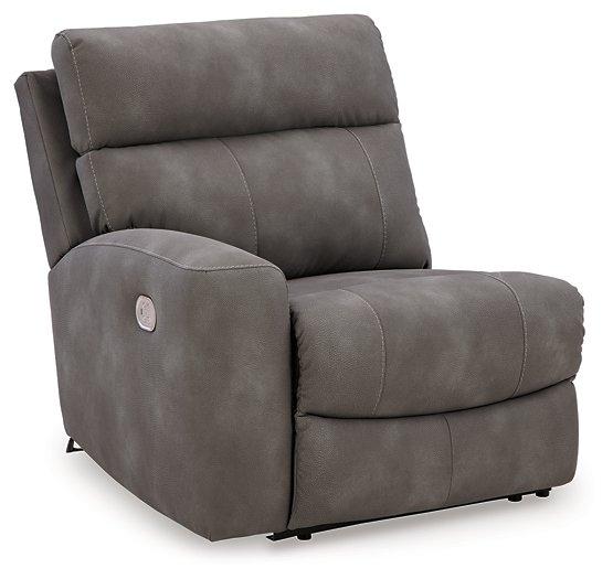 Next-Gen DuraPella Power Reclining Sectional Loveseat with Console - Luxury Home Furniture (MI)