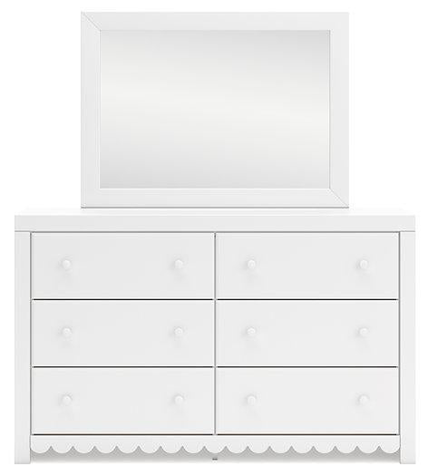 Mollviney Dresser and Mirror - Luxury Home Furniture (MI)