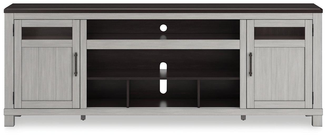 Darborn 88" TV Stand with Electric Fireplace - Luxury Home Furniture (MI)
